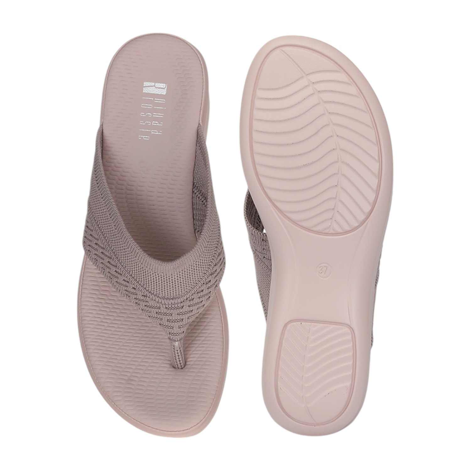 Women Pink Casual Thong Flats
