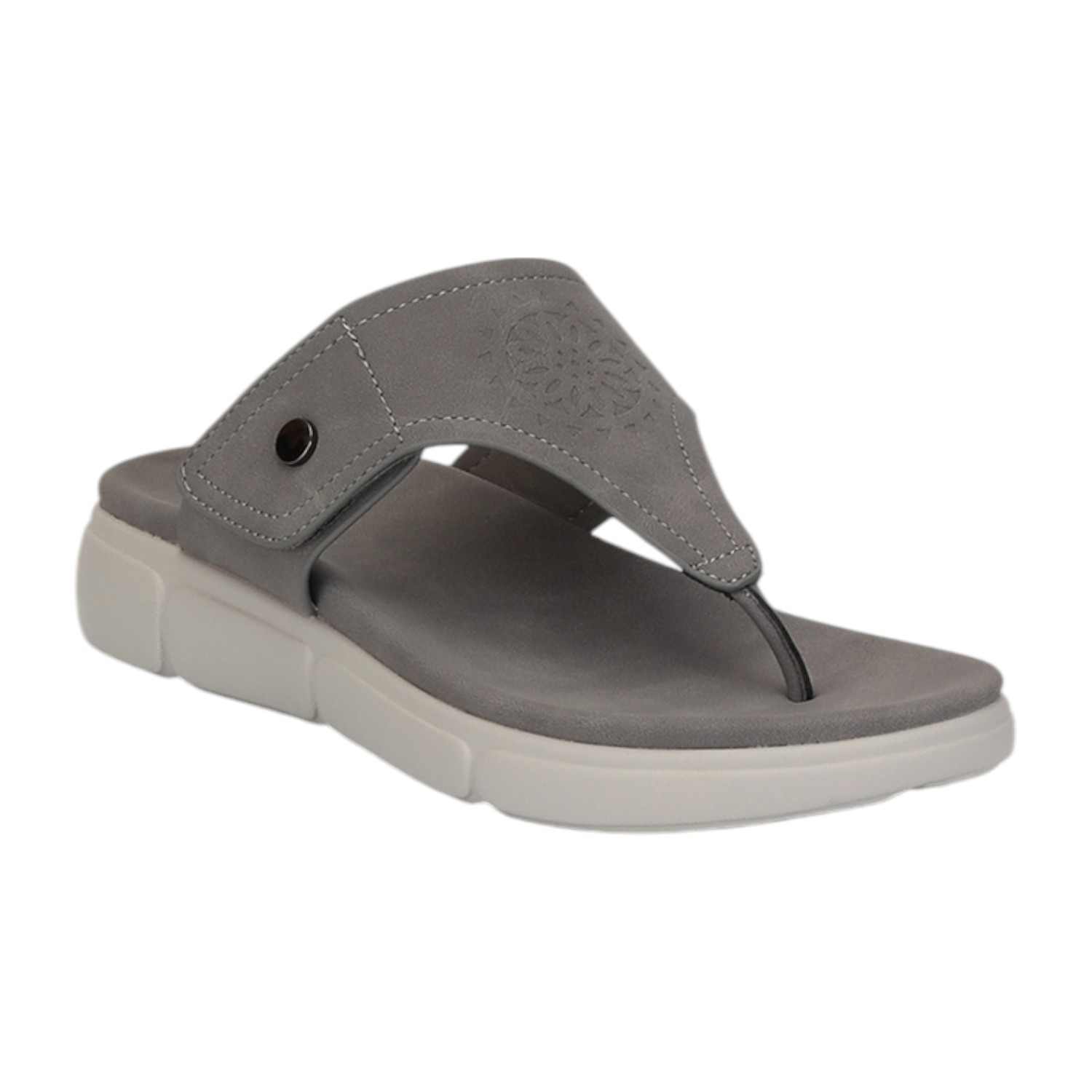 Women Grey Thong with Textured Design