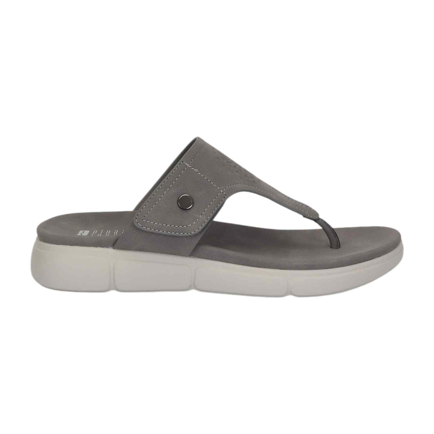 Women Grey Thong with Textured Design