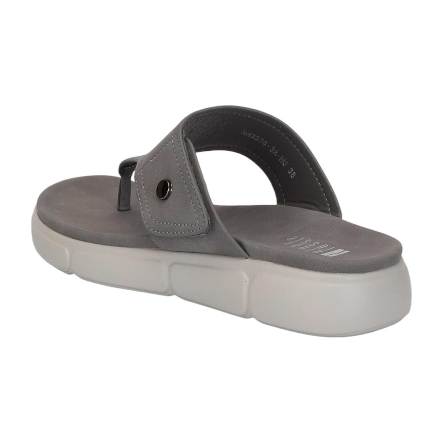Women Grey Thong with Textured Design