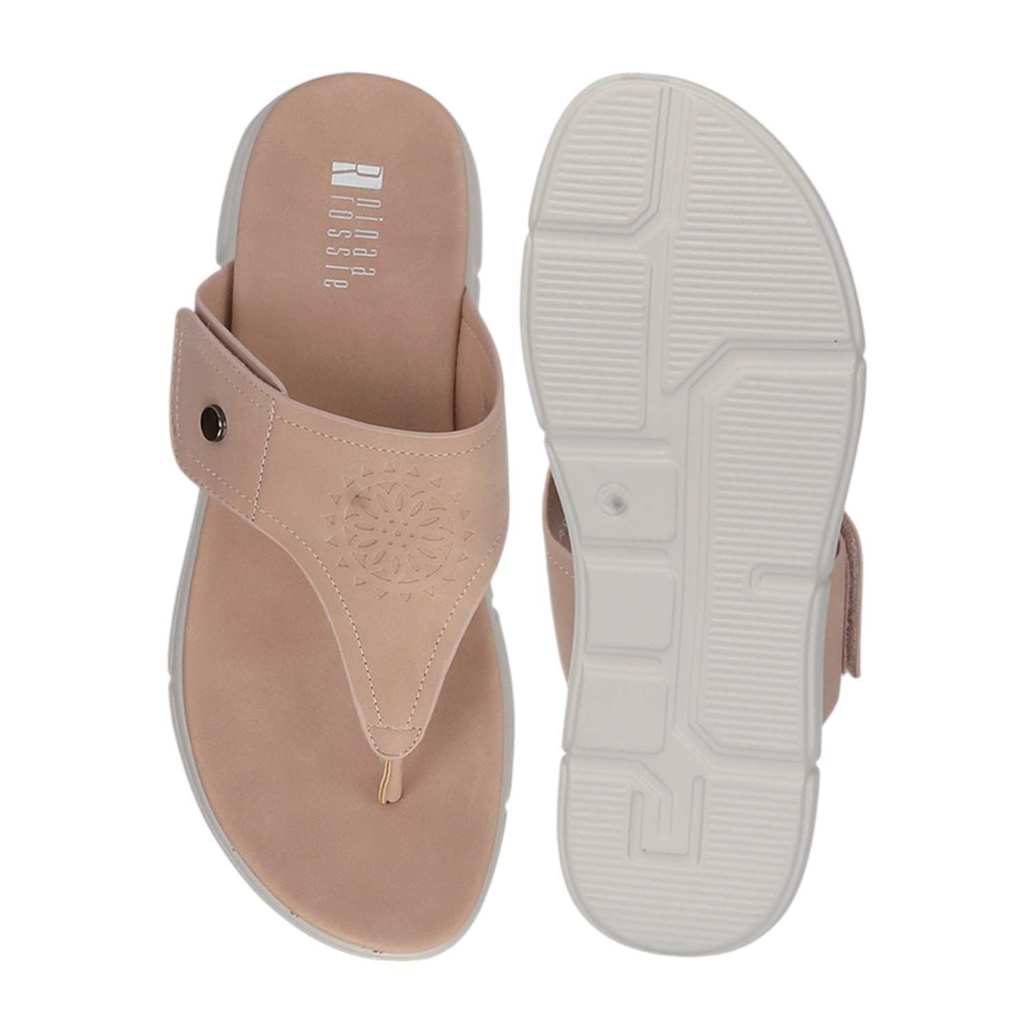Women Nude Thong with Textured Design