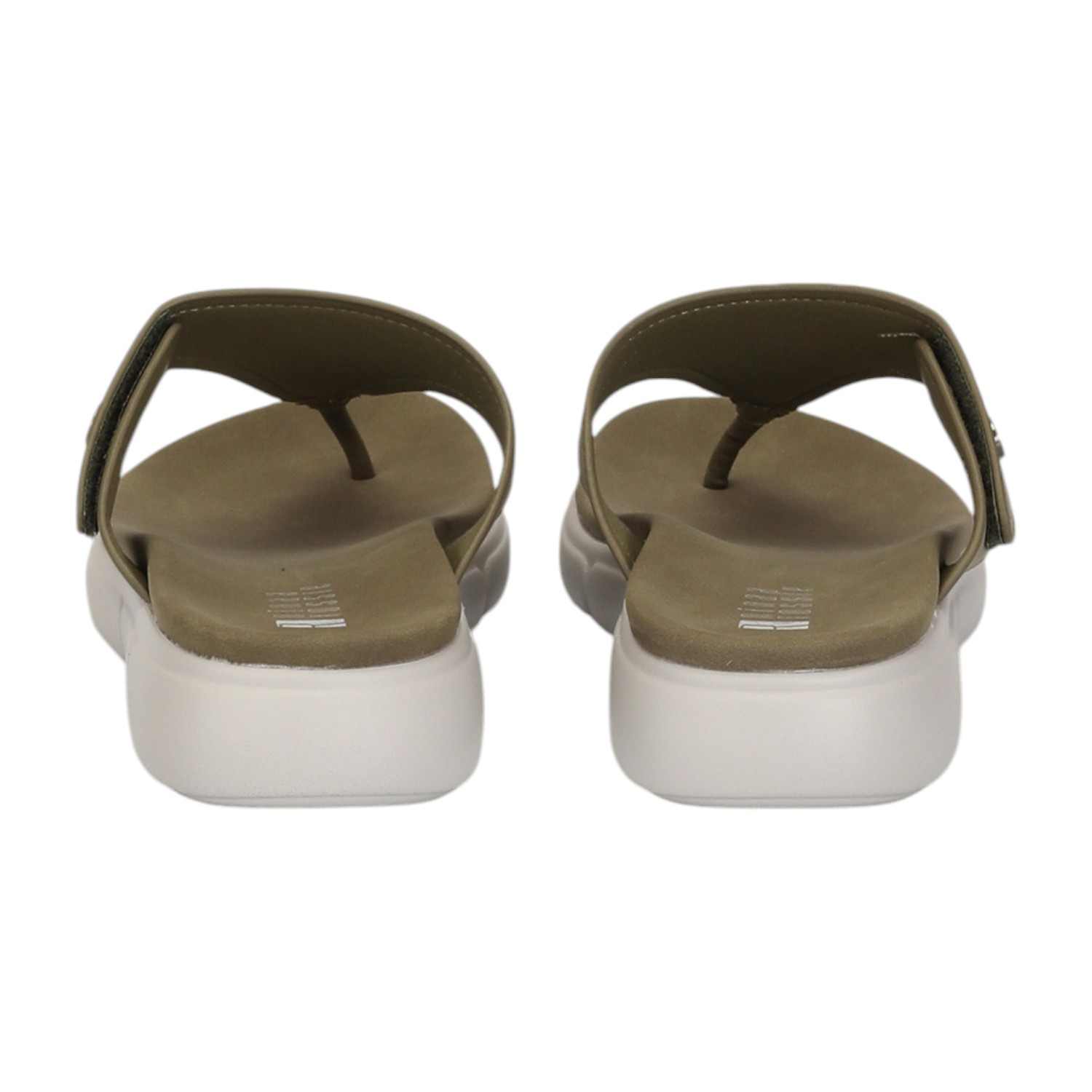 Women Olive Thong with Textured Design