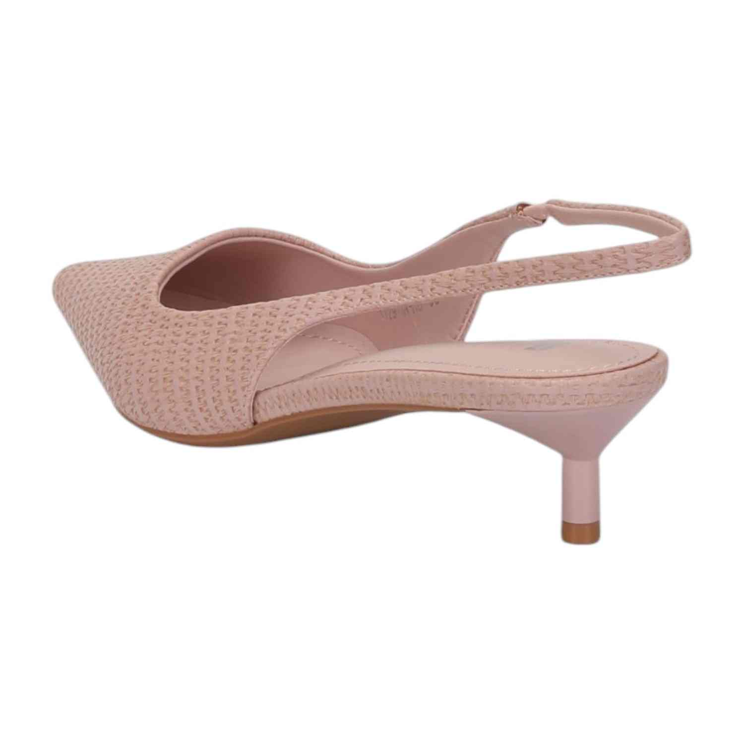 Women Sandals Pink Kitten Heel