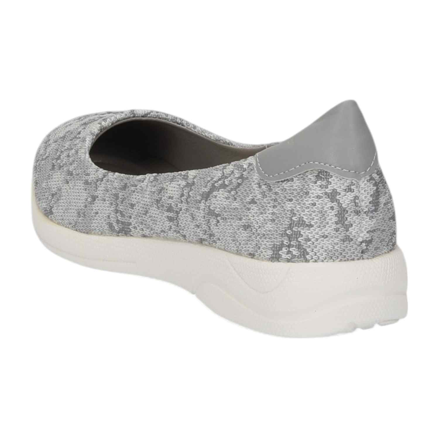 Women Shoes Lt Grey Slip On