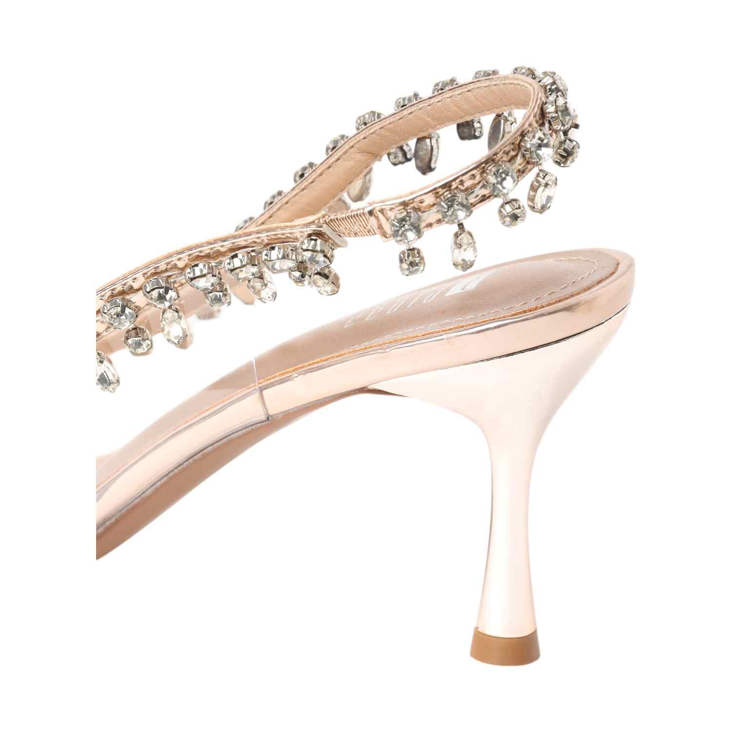 Women Champagne Sandals Fashion Heel