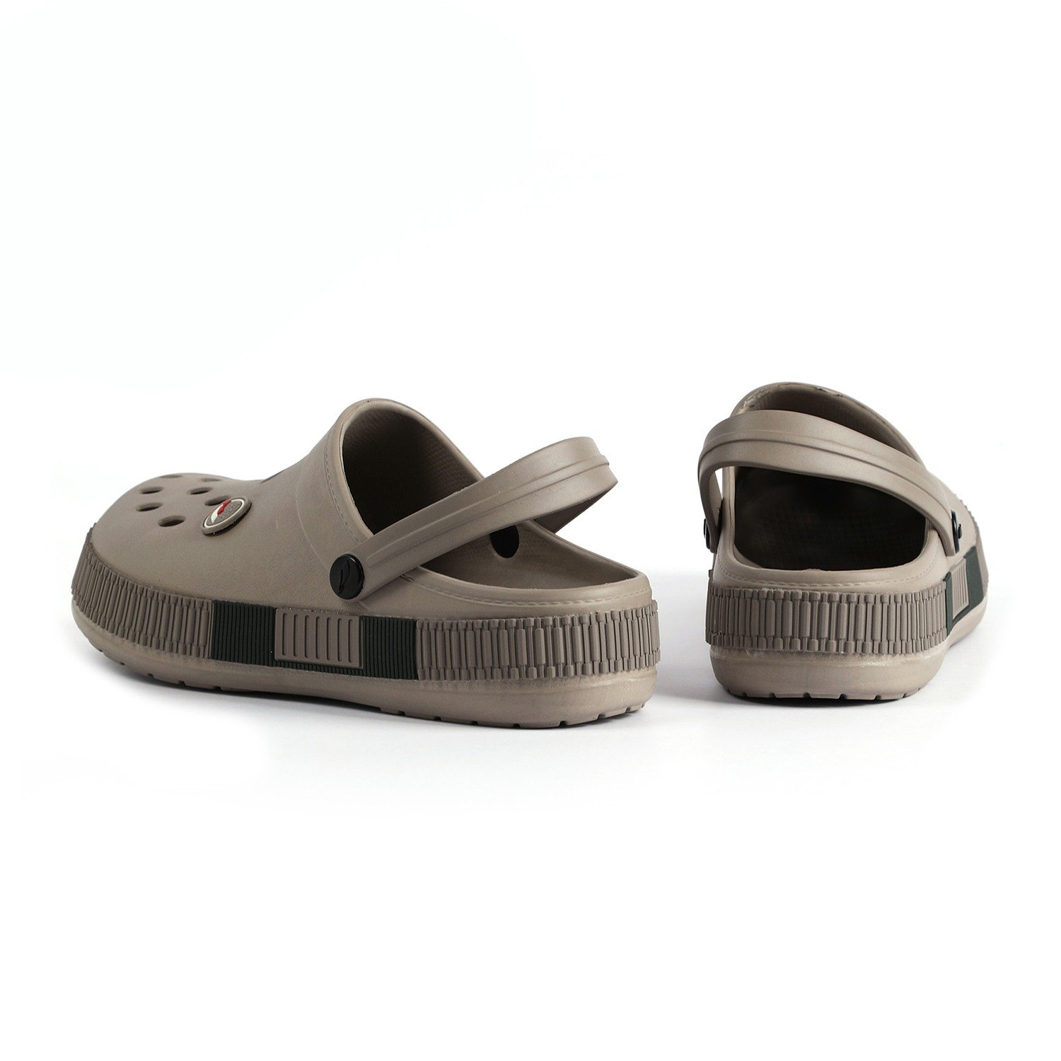 Men Beige Clogs