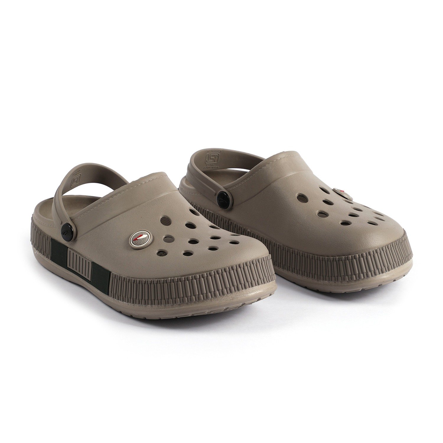 Men Beige Clogs