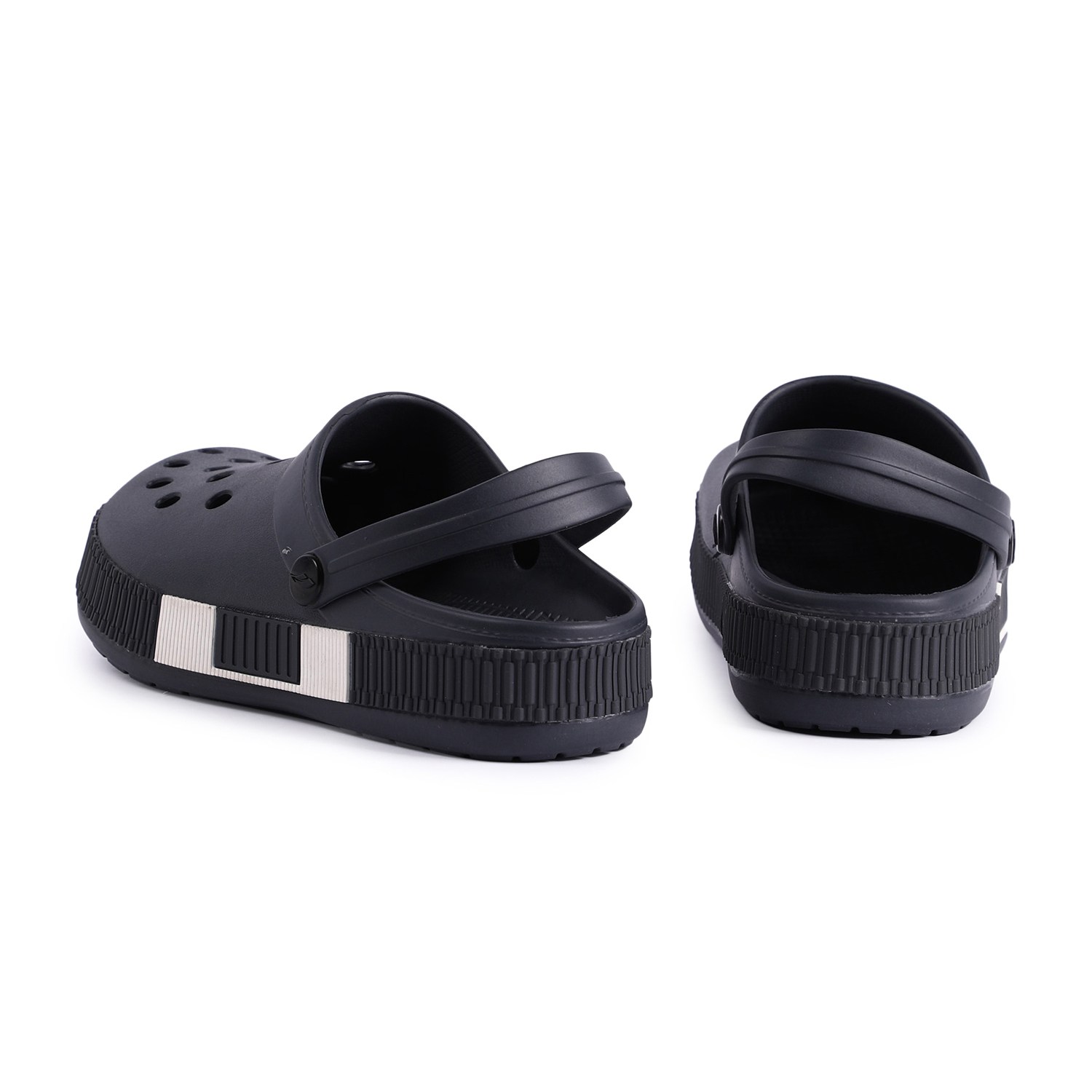 Men Dark Grey Clogs