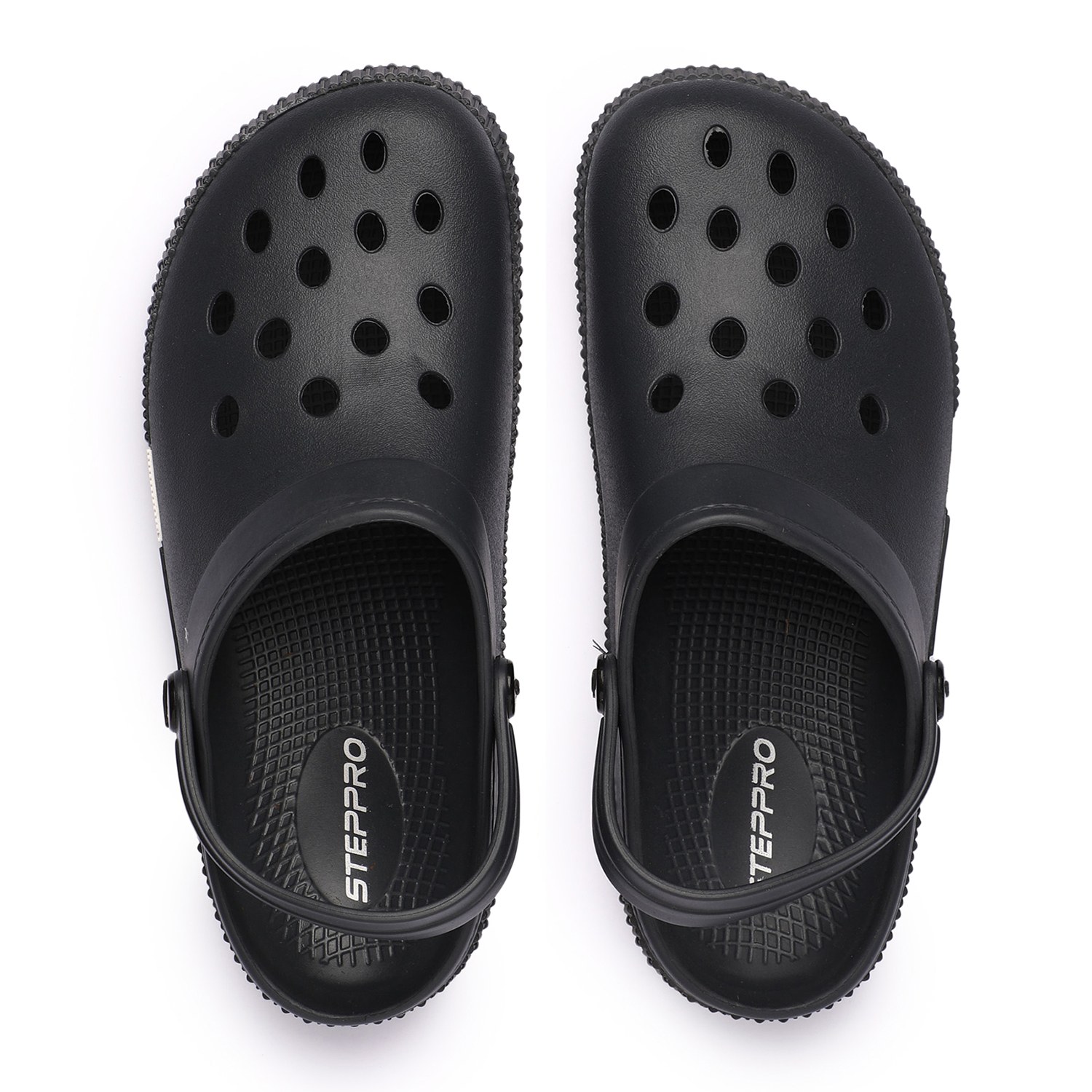 Men Dark Grey Clogs