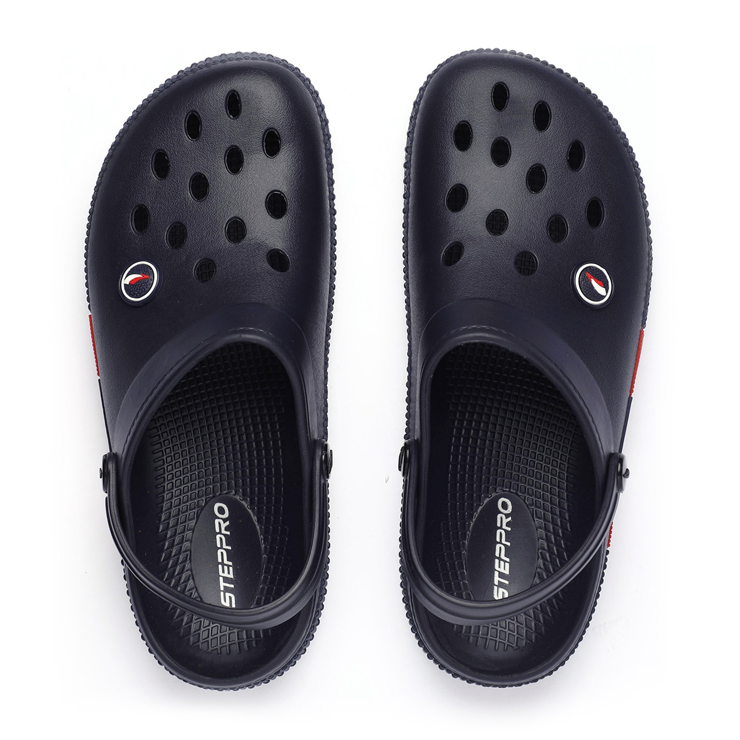 Men Navy Blue Clogs