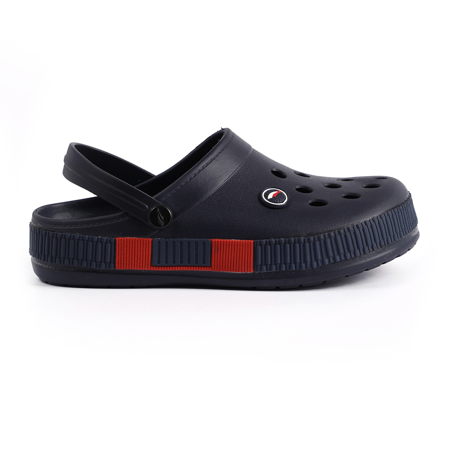 Men Navy Blue Clogs