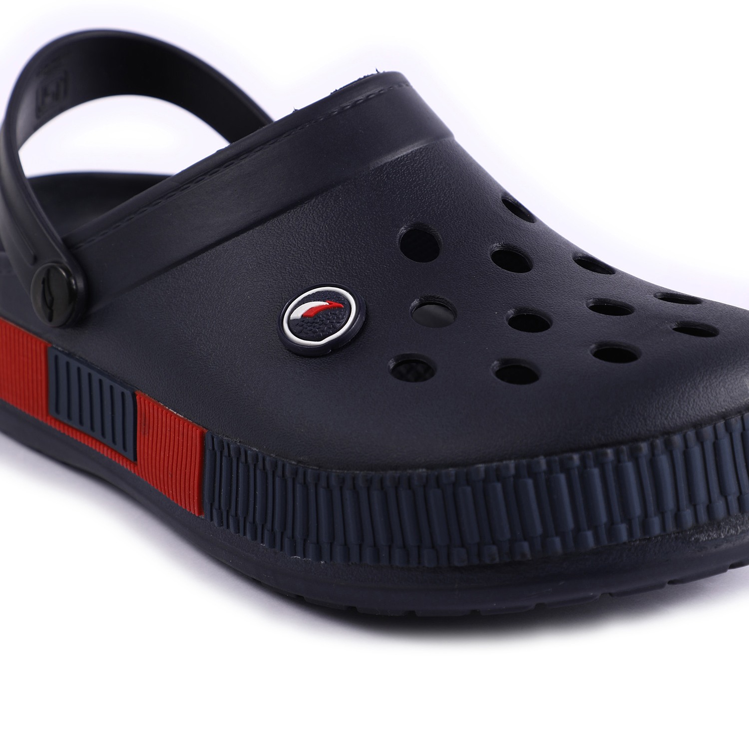 Men Navy Blue Clogs