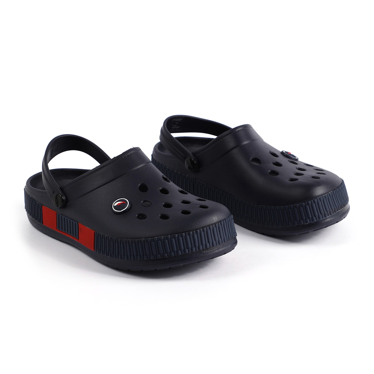 Men Navy Blue Clogs