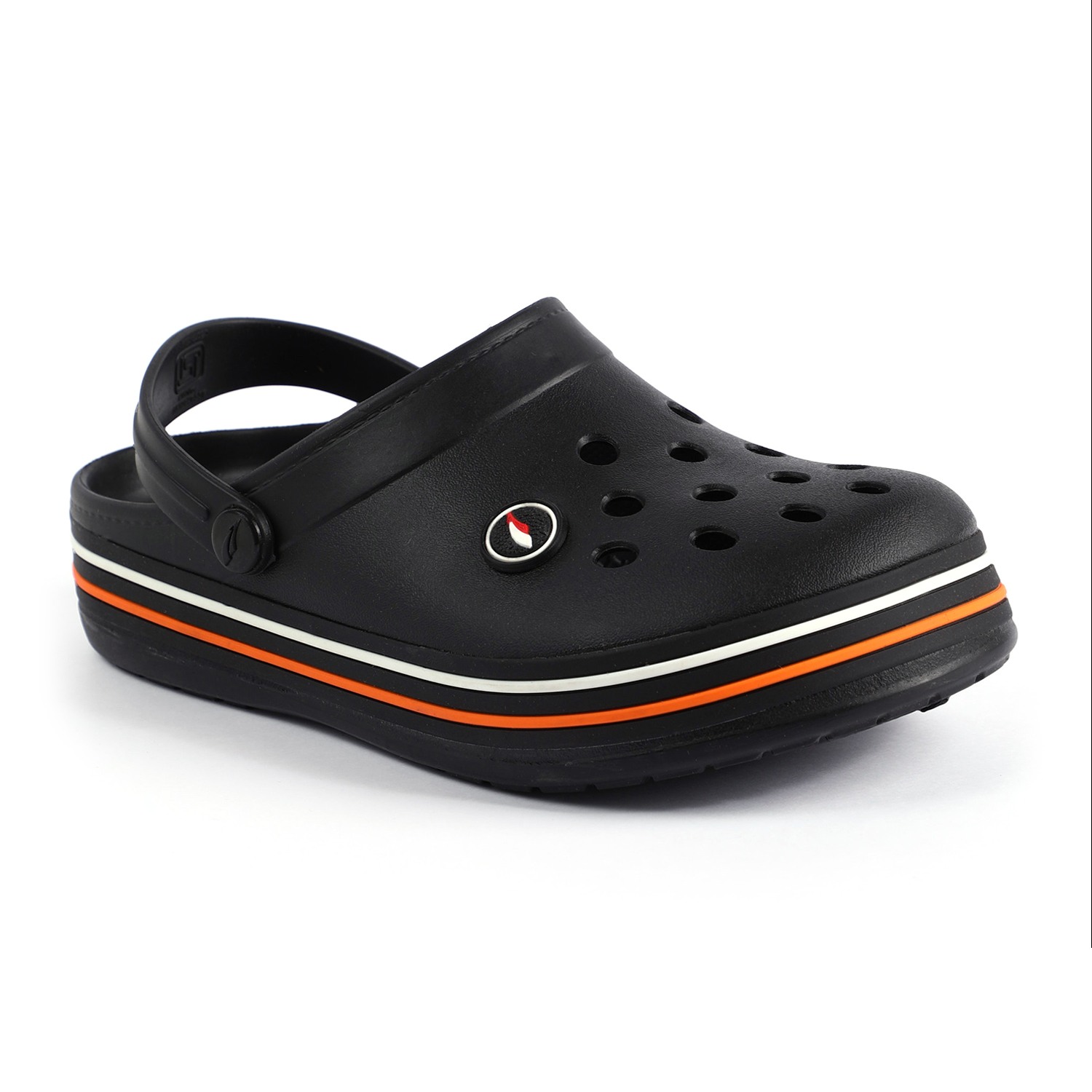 Men Black Clogs