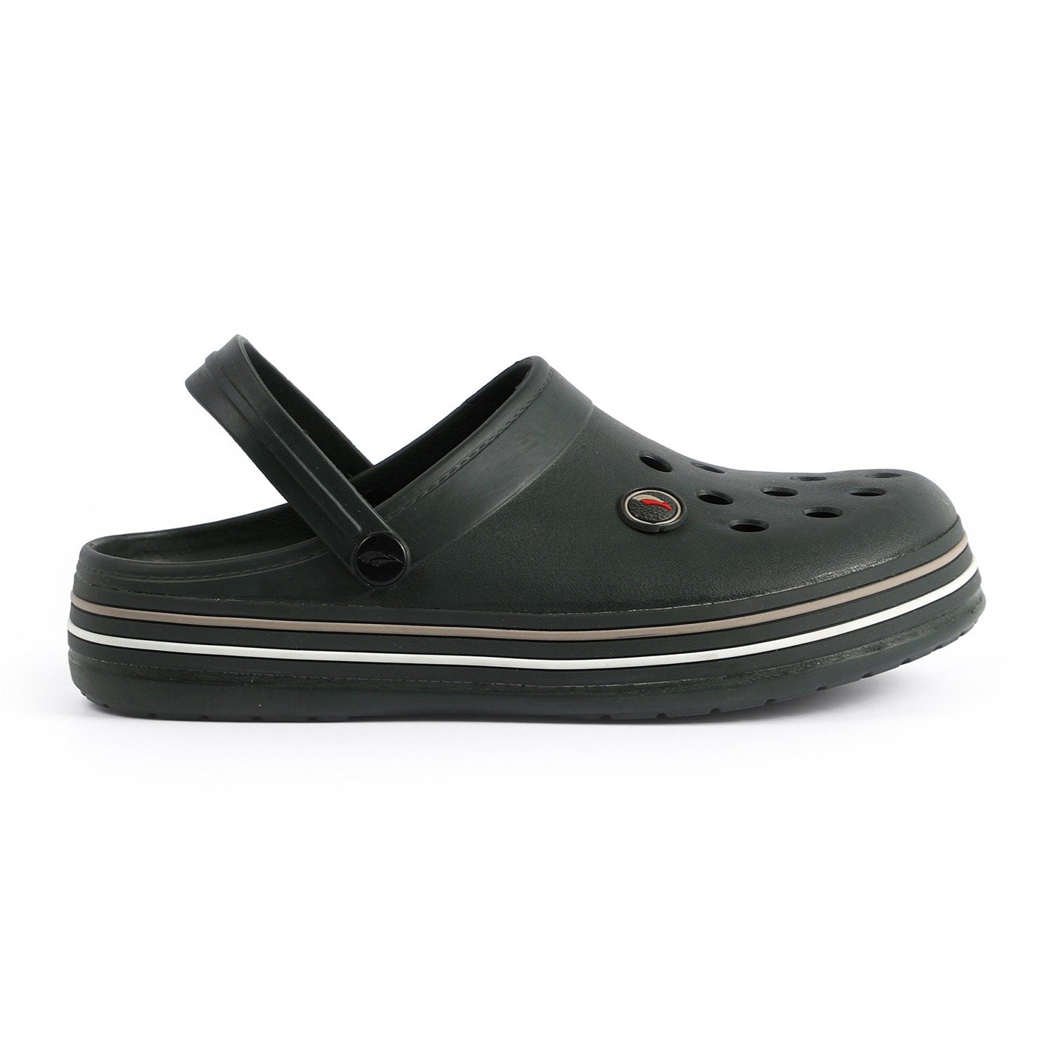 Men Olive Clogs