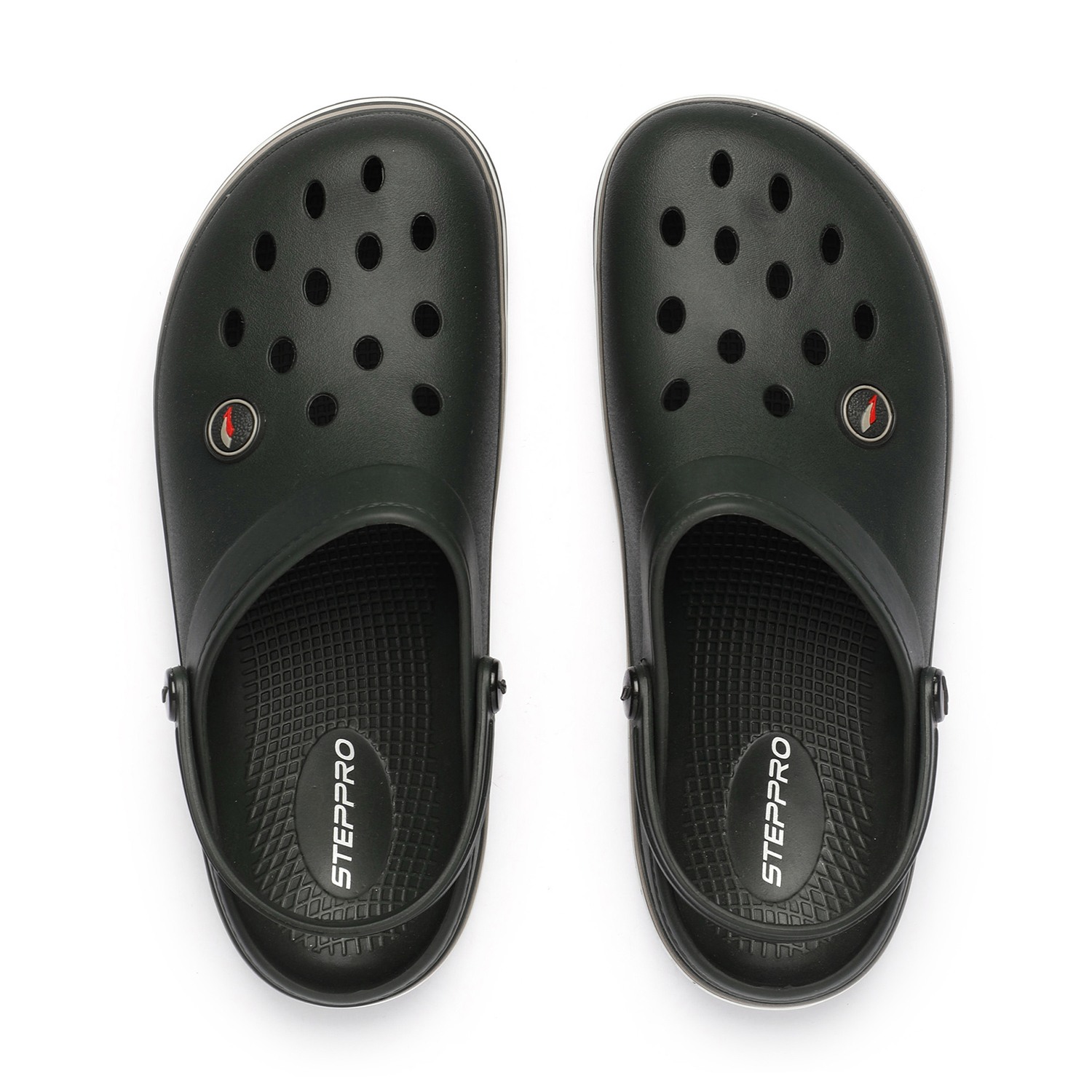 Men Olive Clogs