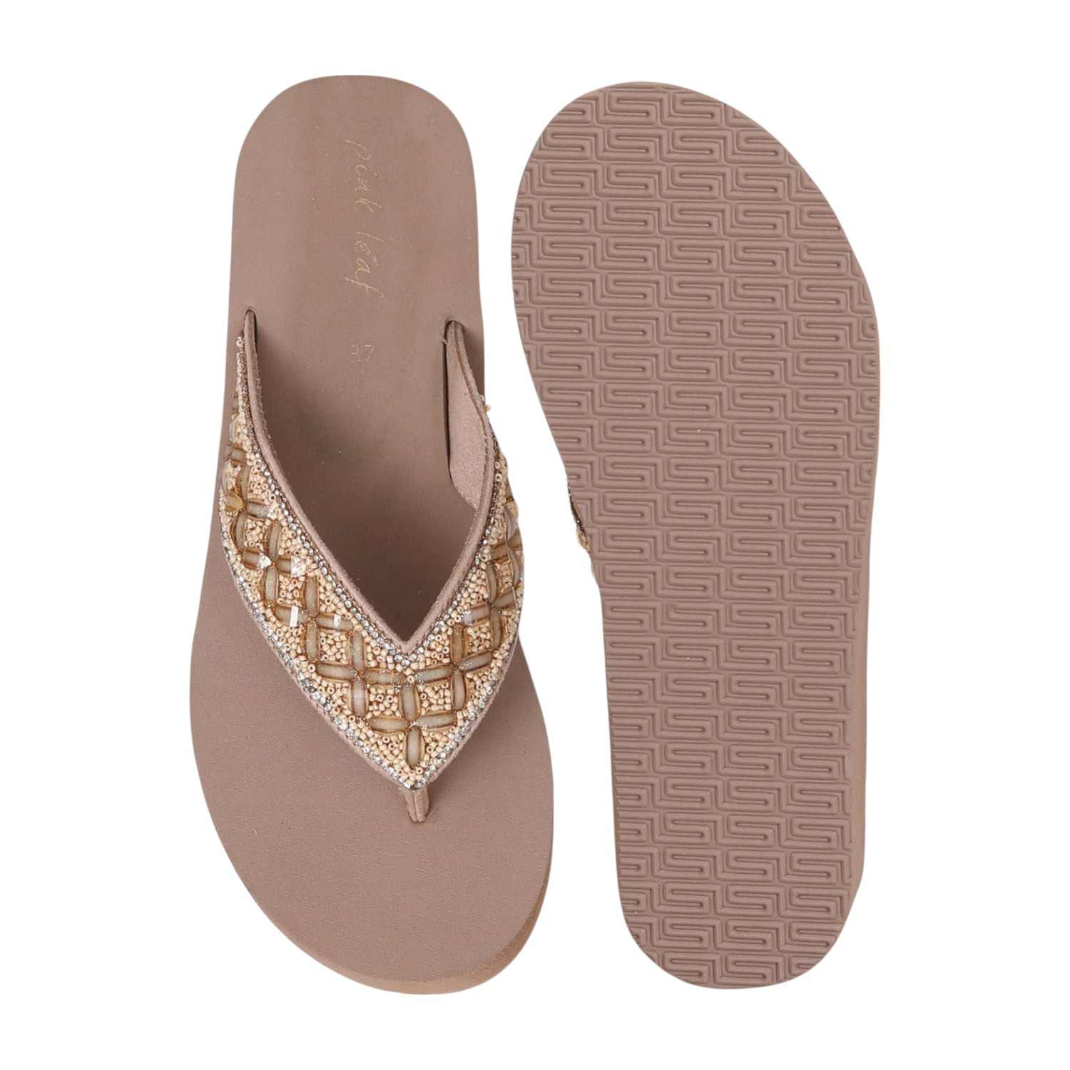 Women's Sahara Lace Beaded Platform Sandals
