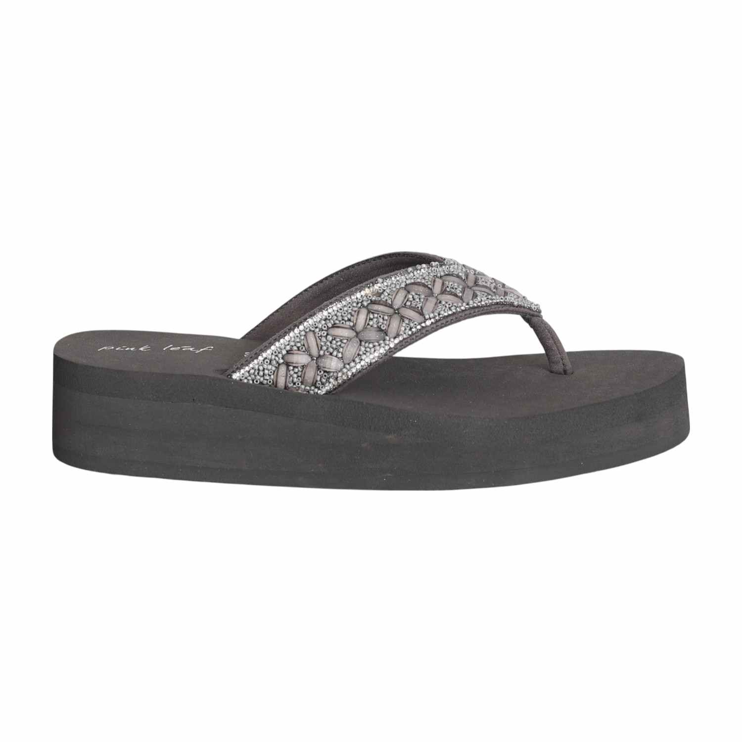 Women's Starfall Lace Beaded Platform Sandals