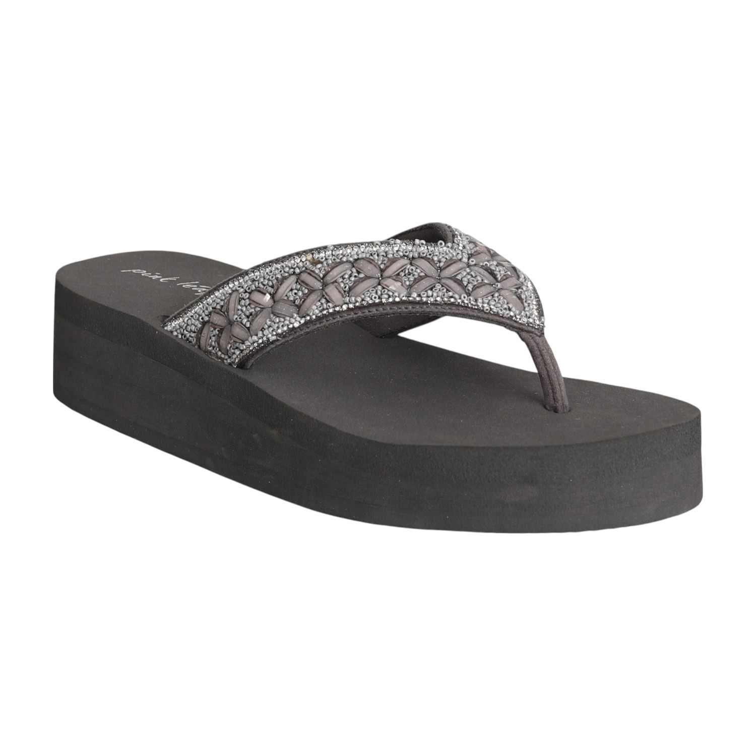 Women's Starfall Lace Beaded Platform Sandals