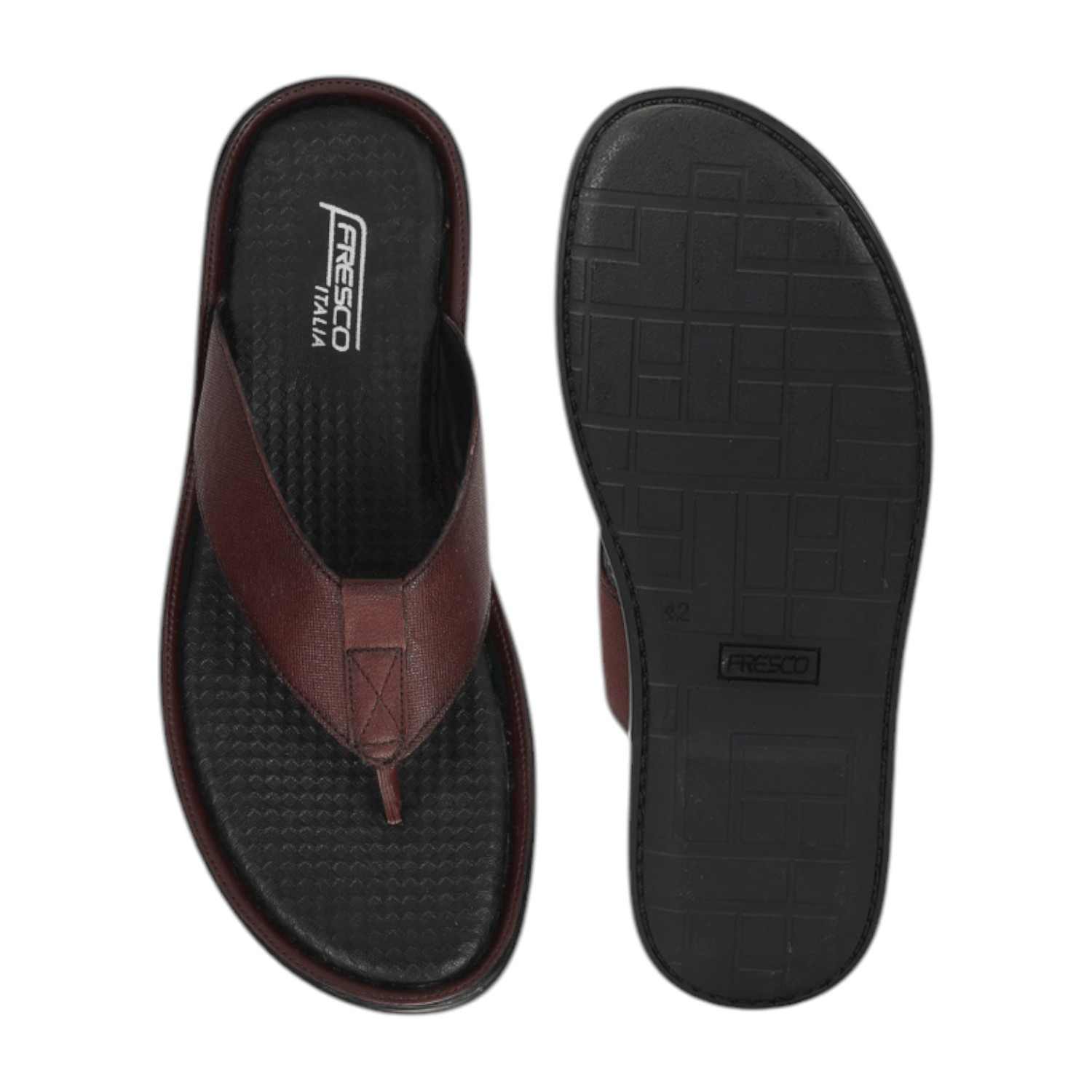 Men Thong Brown Comfort