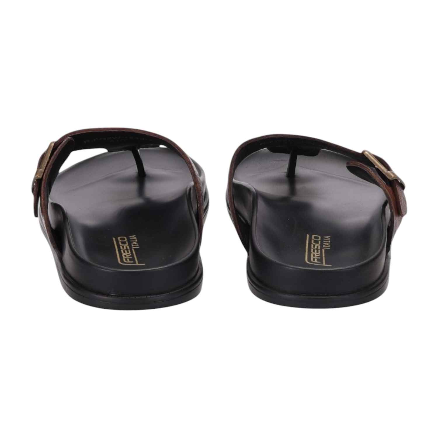 Men Brown Comfort Thongs