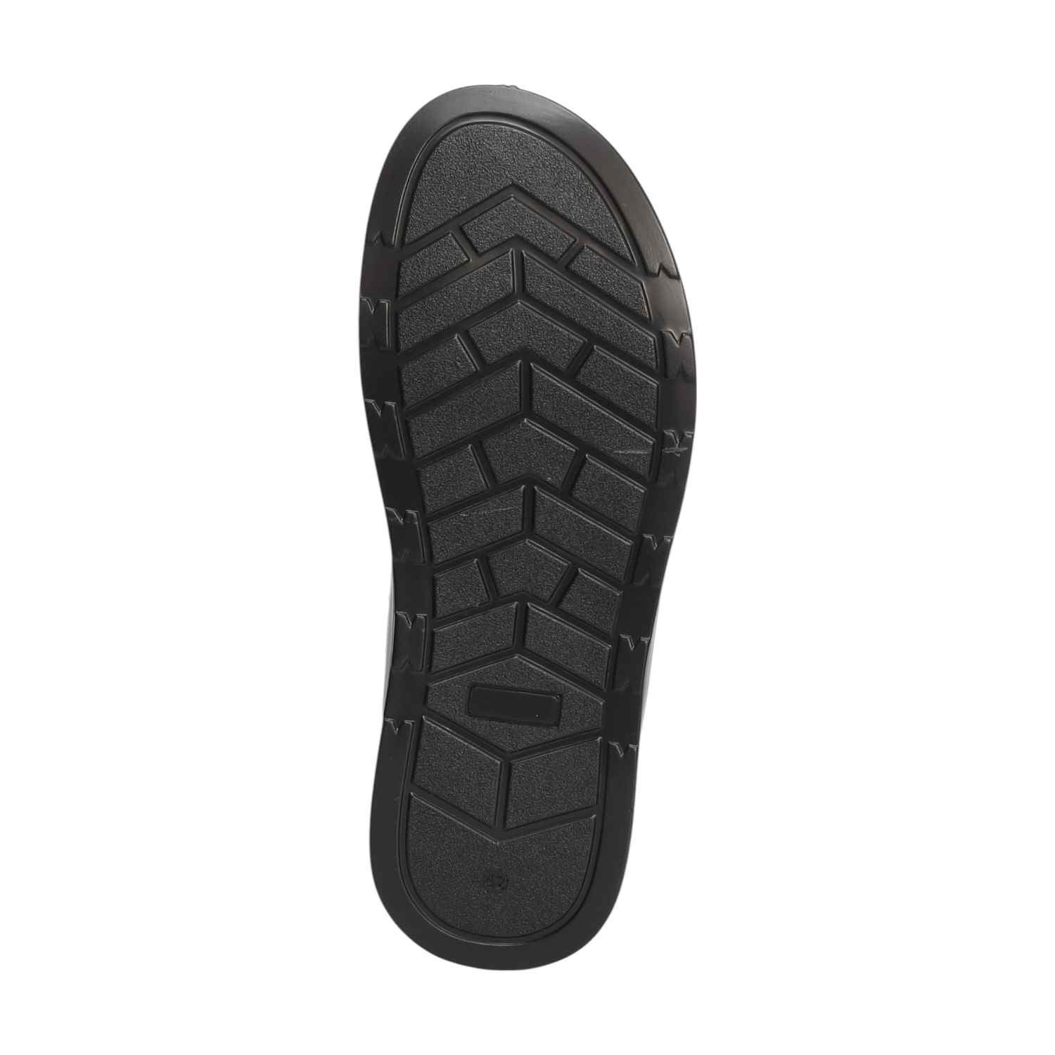 Men Brown Toe-Loop Slide Chappal With Dual Strap Design