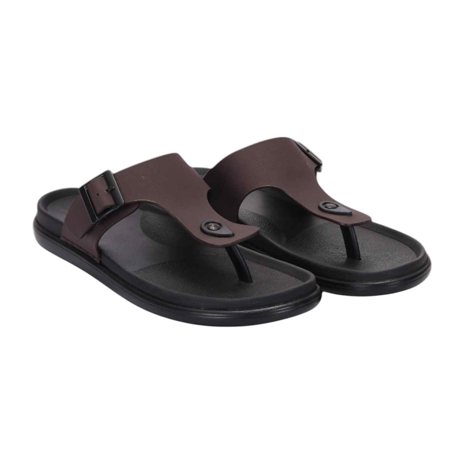 Men Brown Comfort Thong