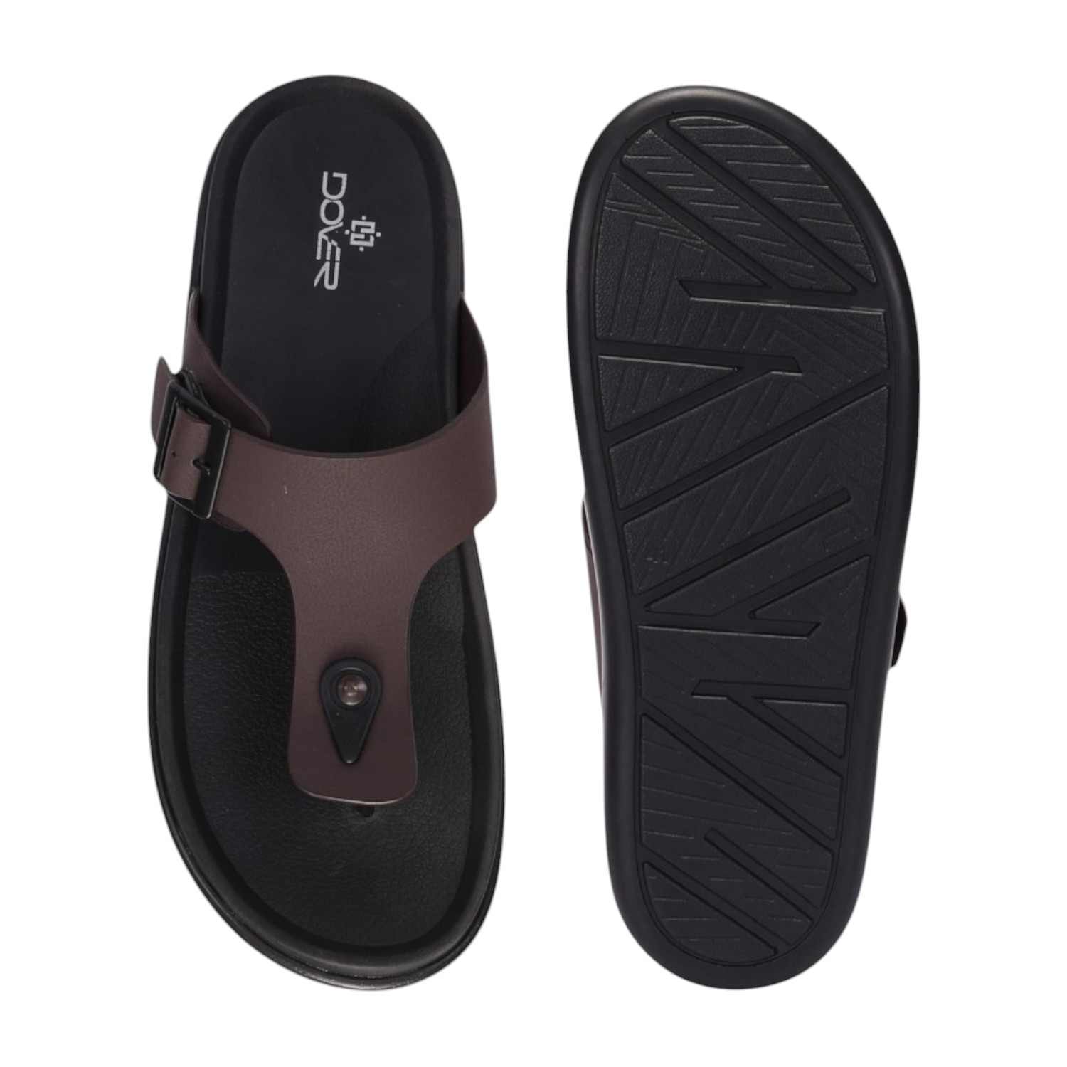 Men Brown Comfort Thong