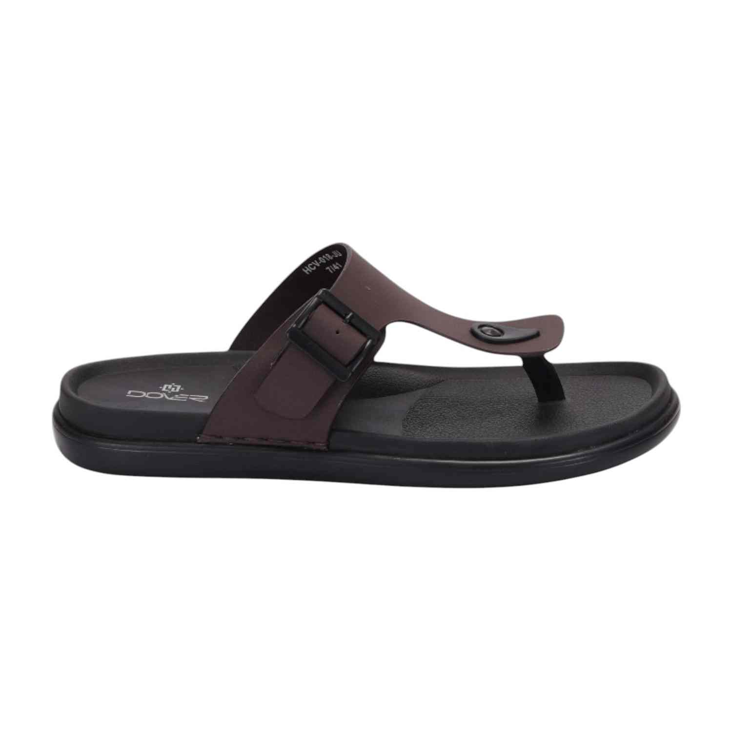 Men Brown Comfort Thong