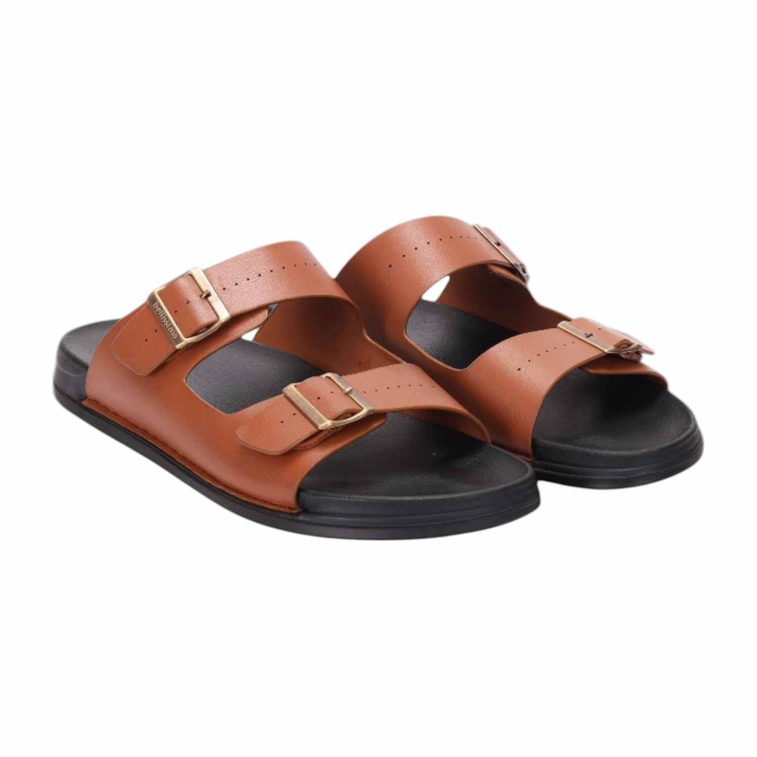 Men Tan Comfort Chappal