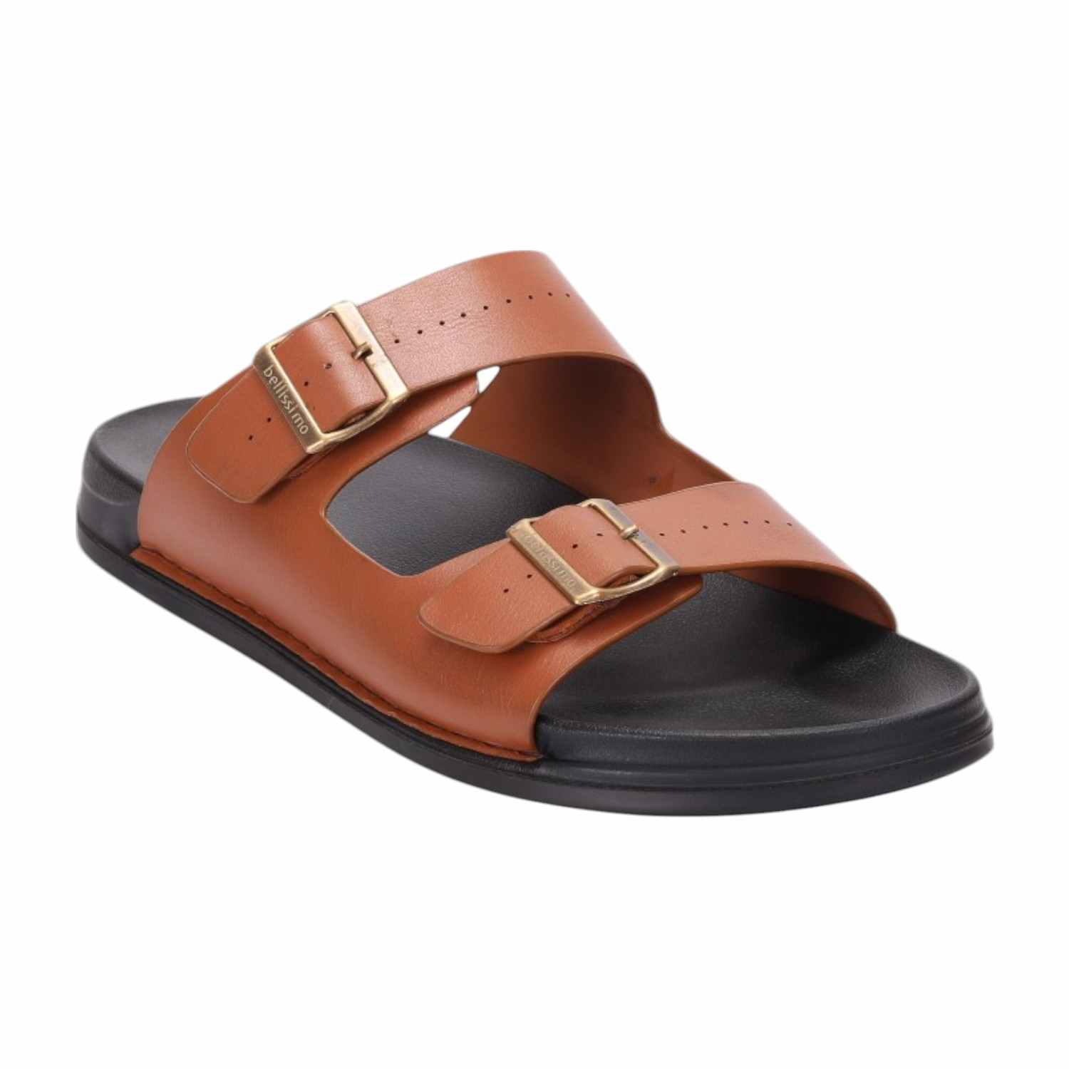 Men Tan Comfort Chappal