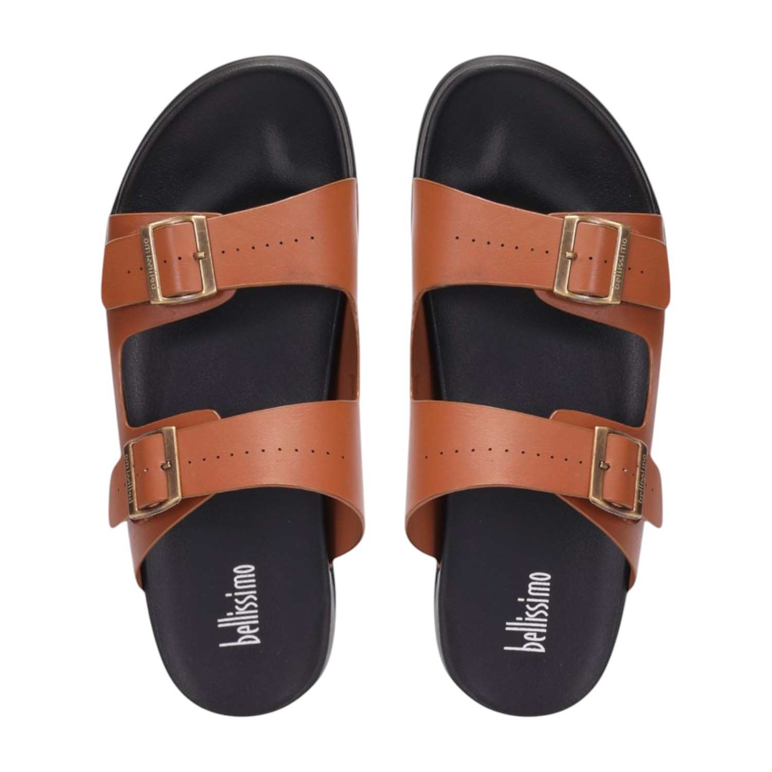Men Tan Comfort Chappal
