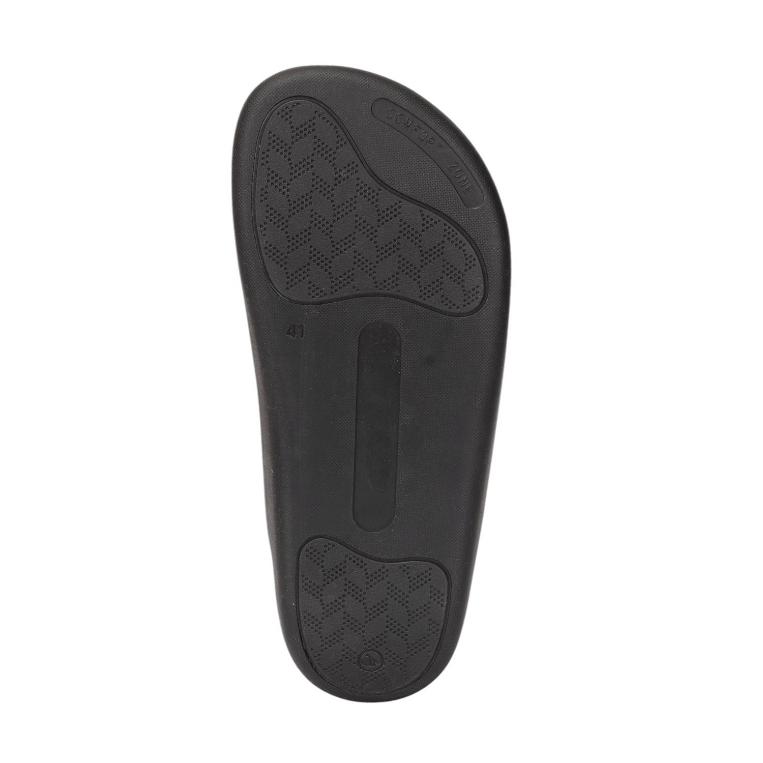 Men Black Comfort Chappals