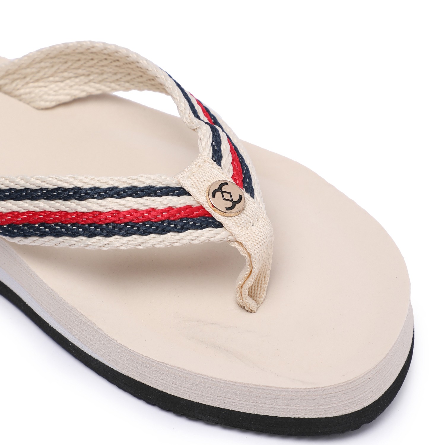 Beige Flipflops for Women