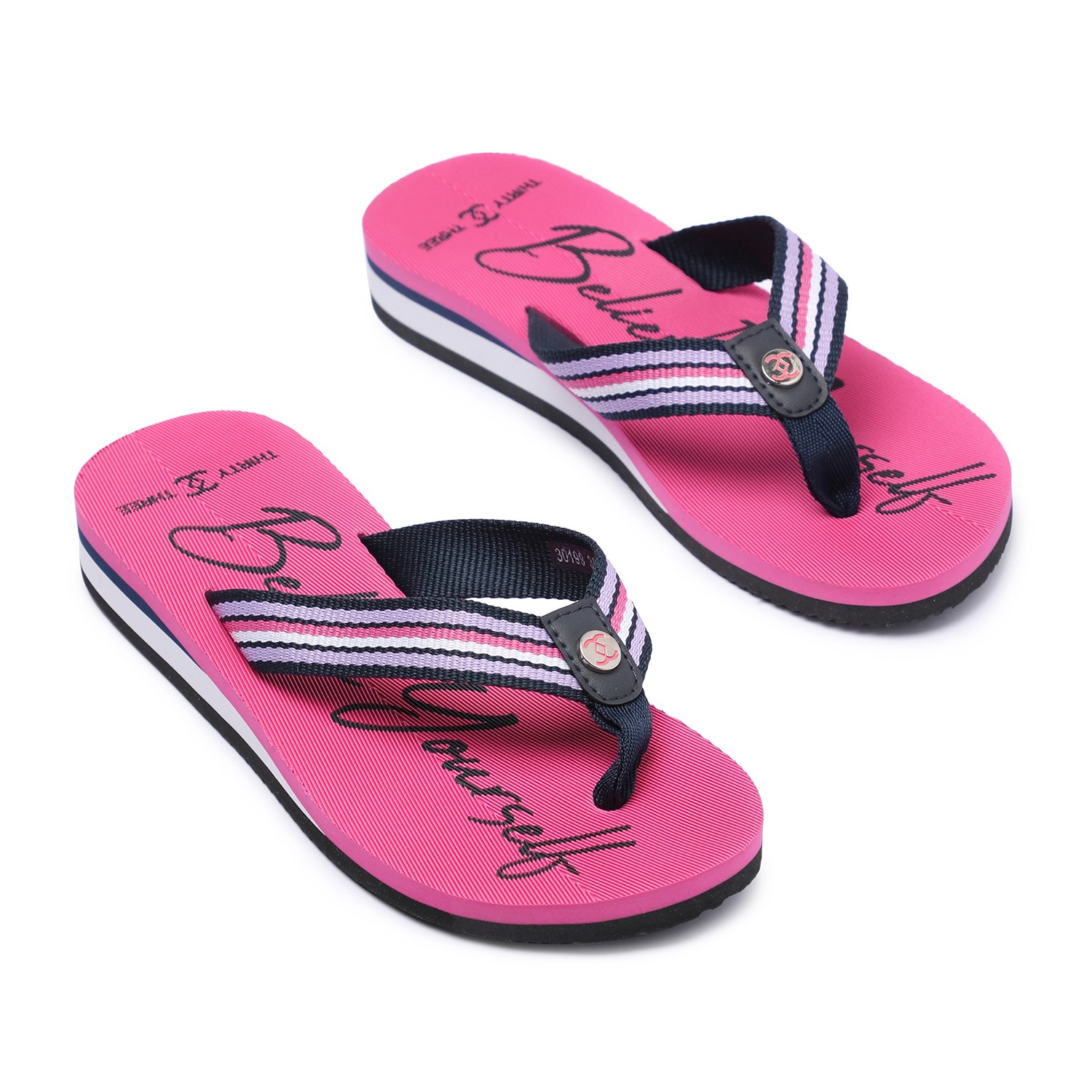 Fuchsia Flipflops for Women