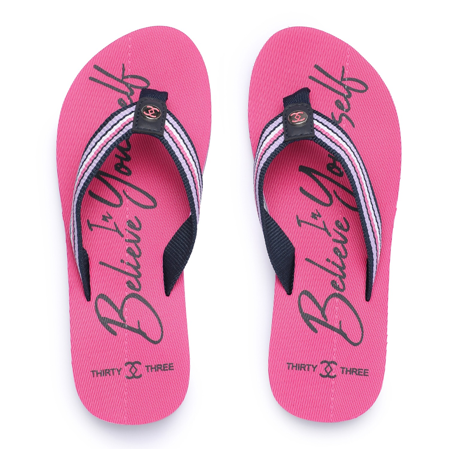 Fuchsia Flipflops for Women