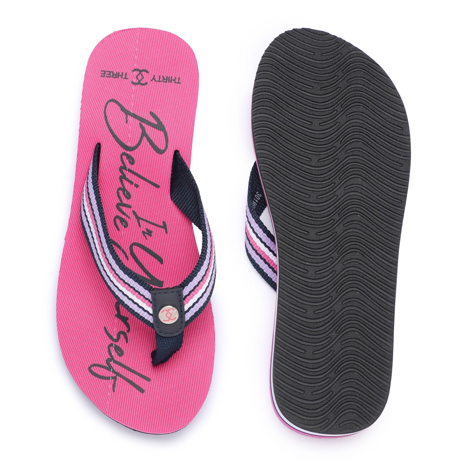 Fuchsia Flipflops for Women
