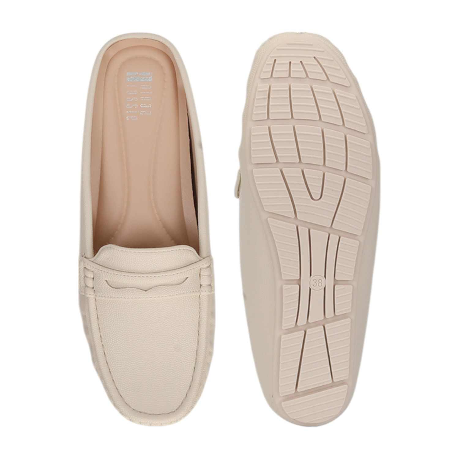 Women  Beige Mule