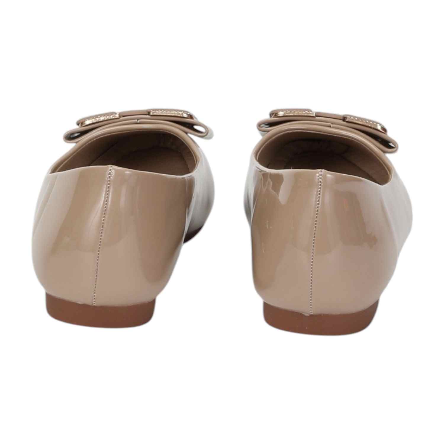 Women Shoes Beige Bellarinas