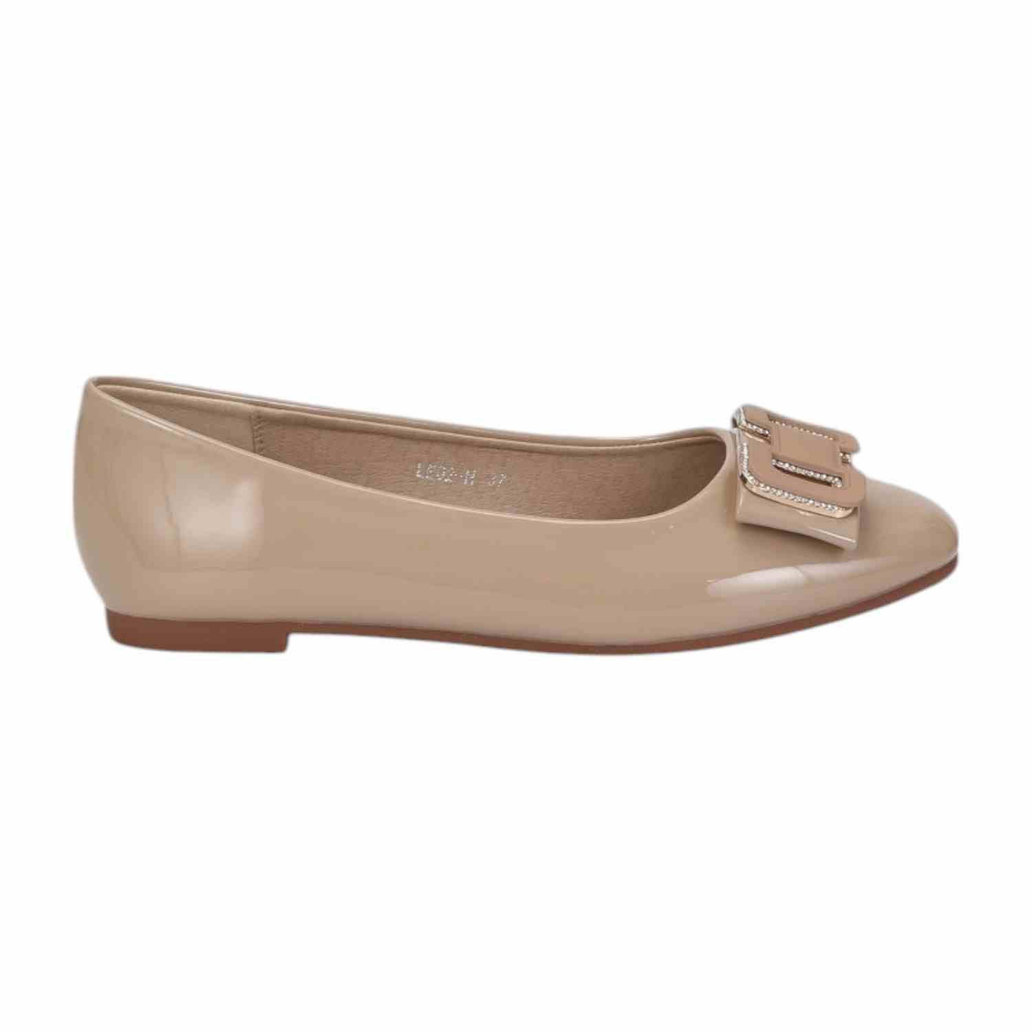 Women Shoes Beige Bellarinas