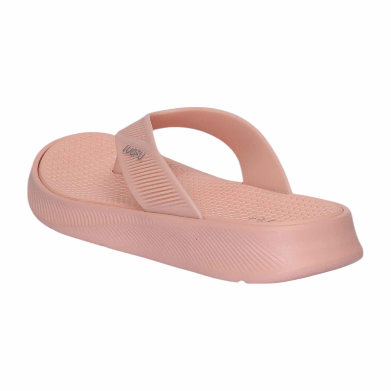 Women Peach Textured Thongs