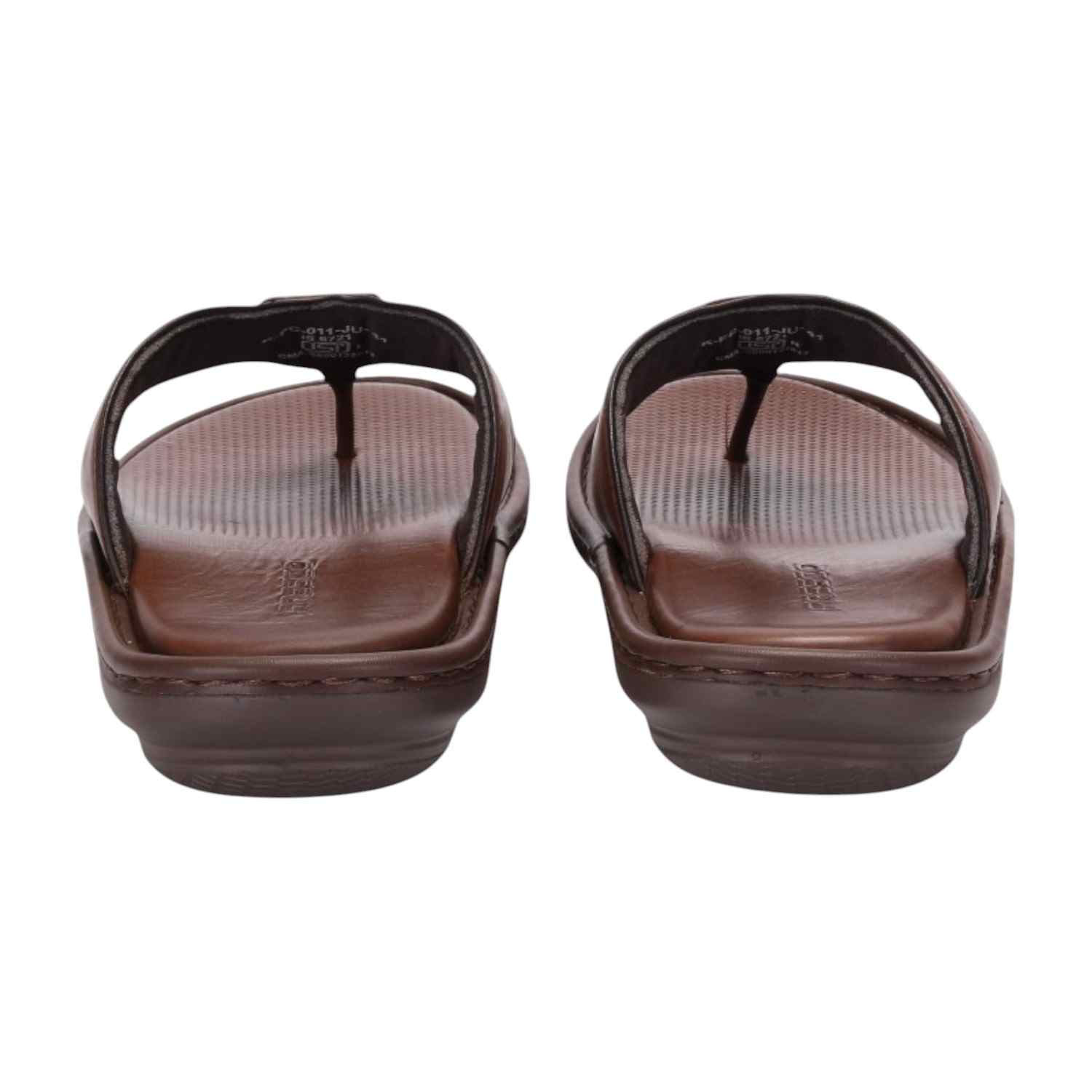 Men Brown Comfort Thongs