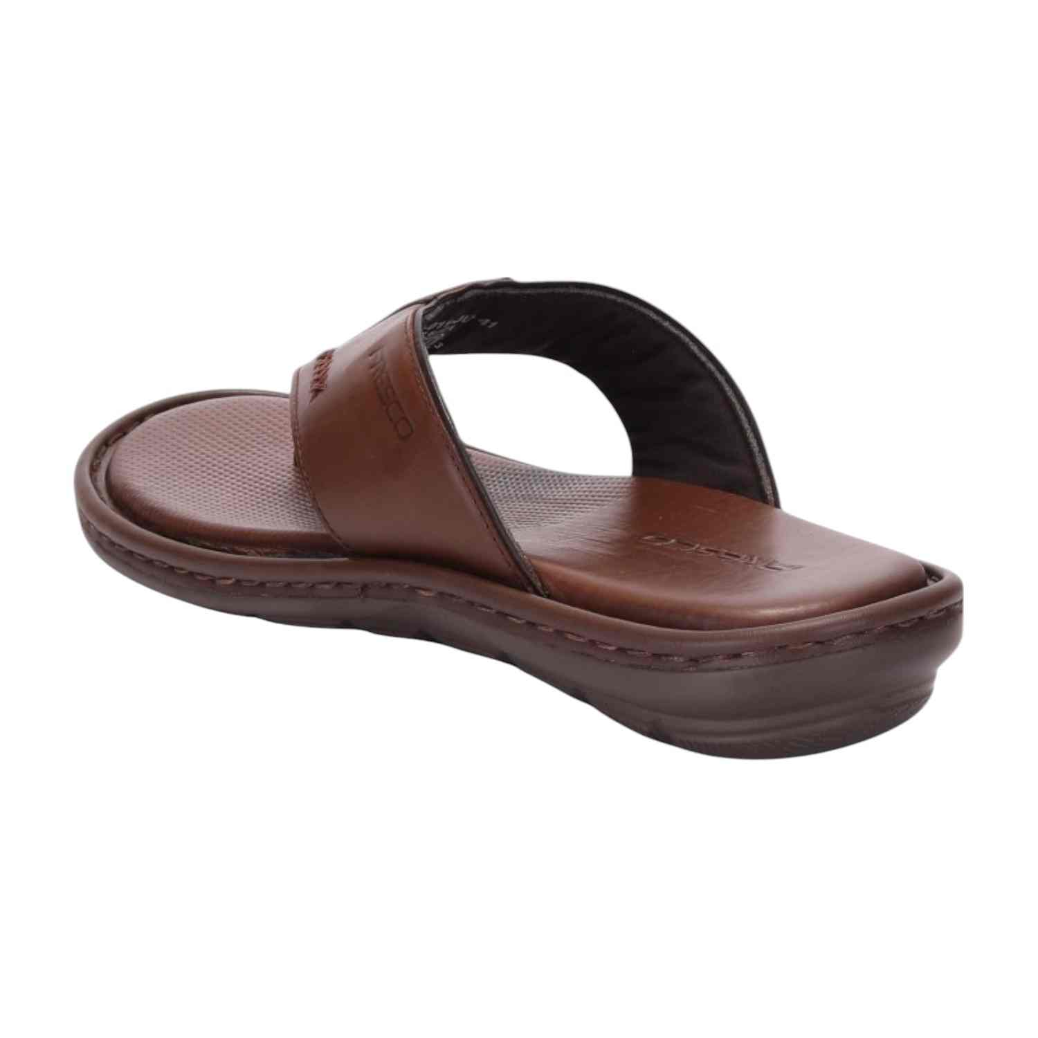 Men Brown Comfort Thongs