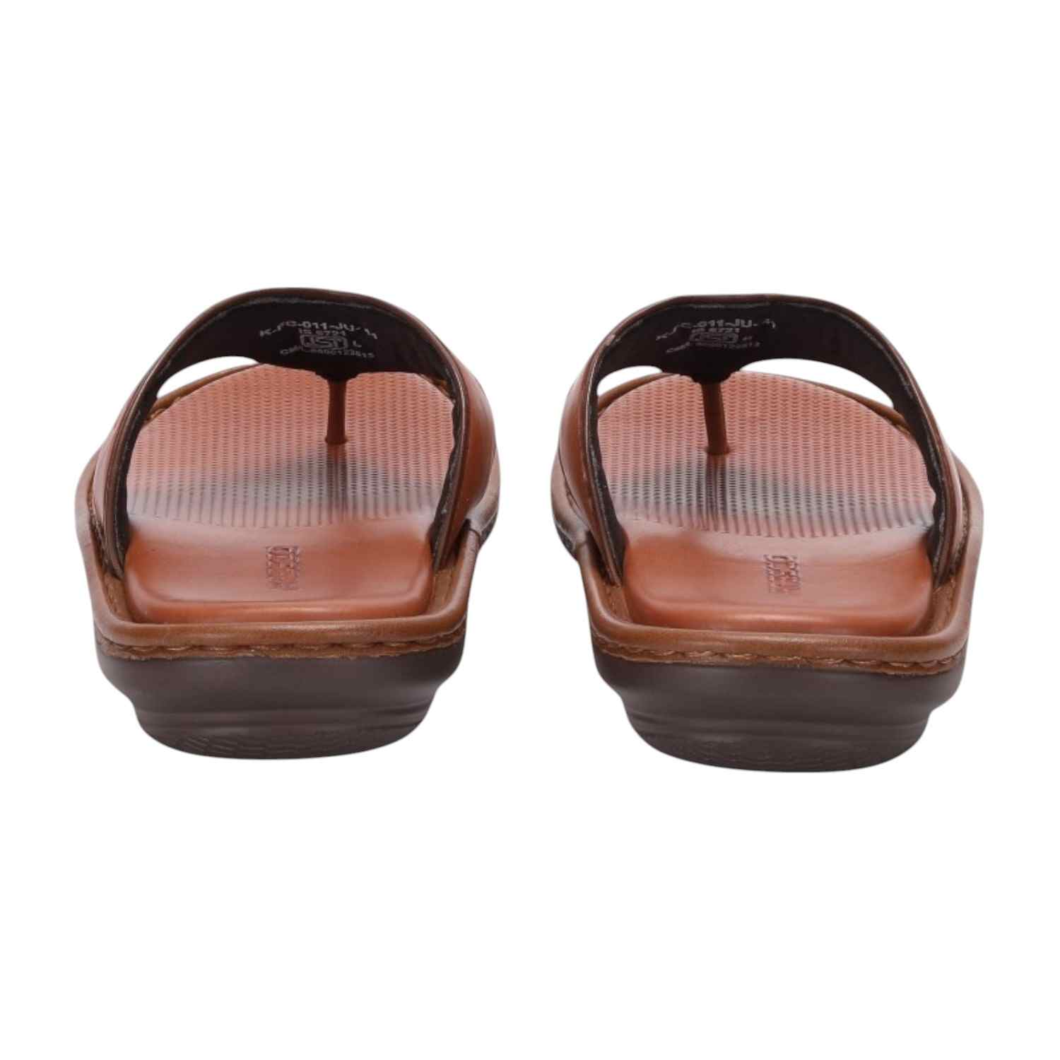 Men Tan Comfort Thongs