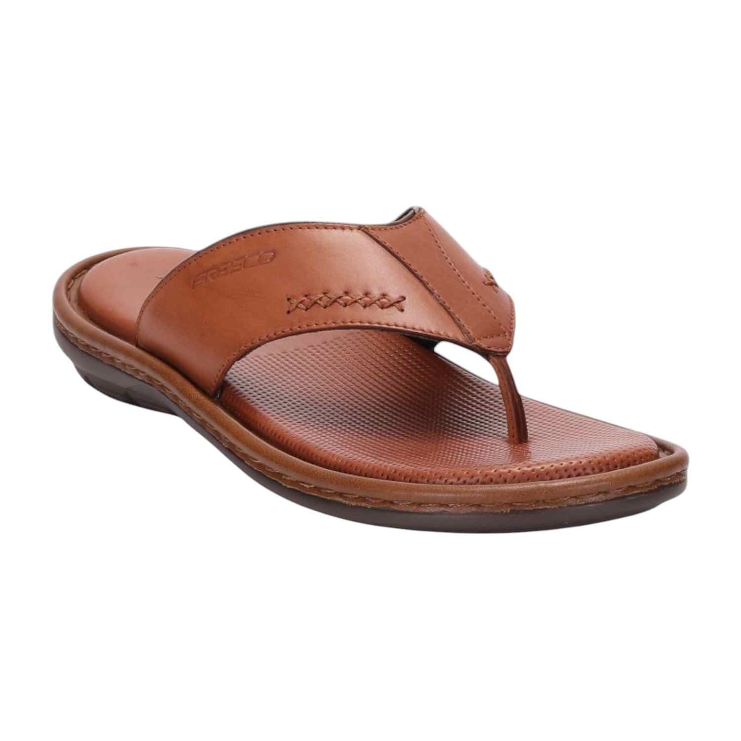 Men Tan Comfort Thongs