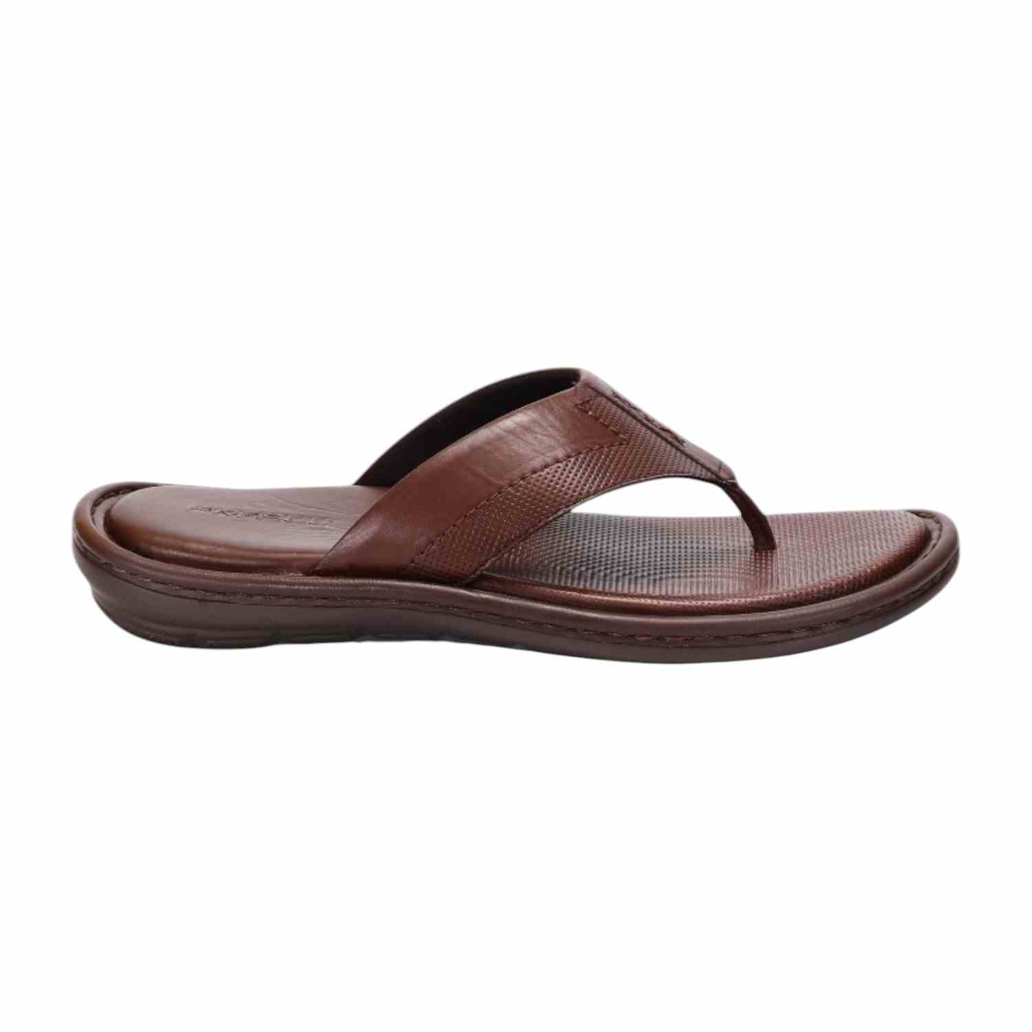 Men Brown Comfort Thongs