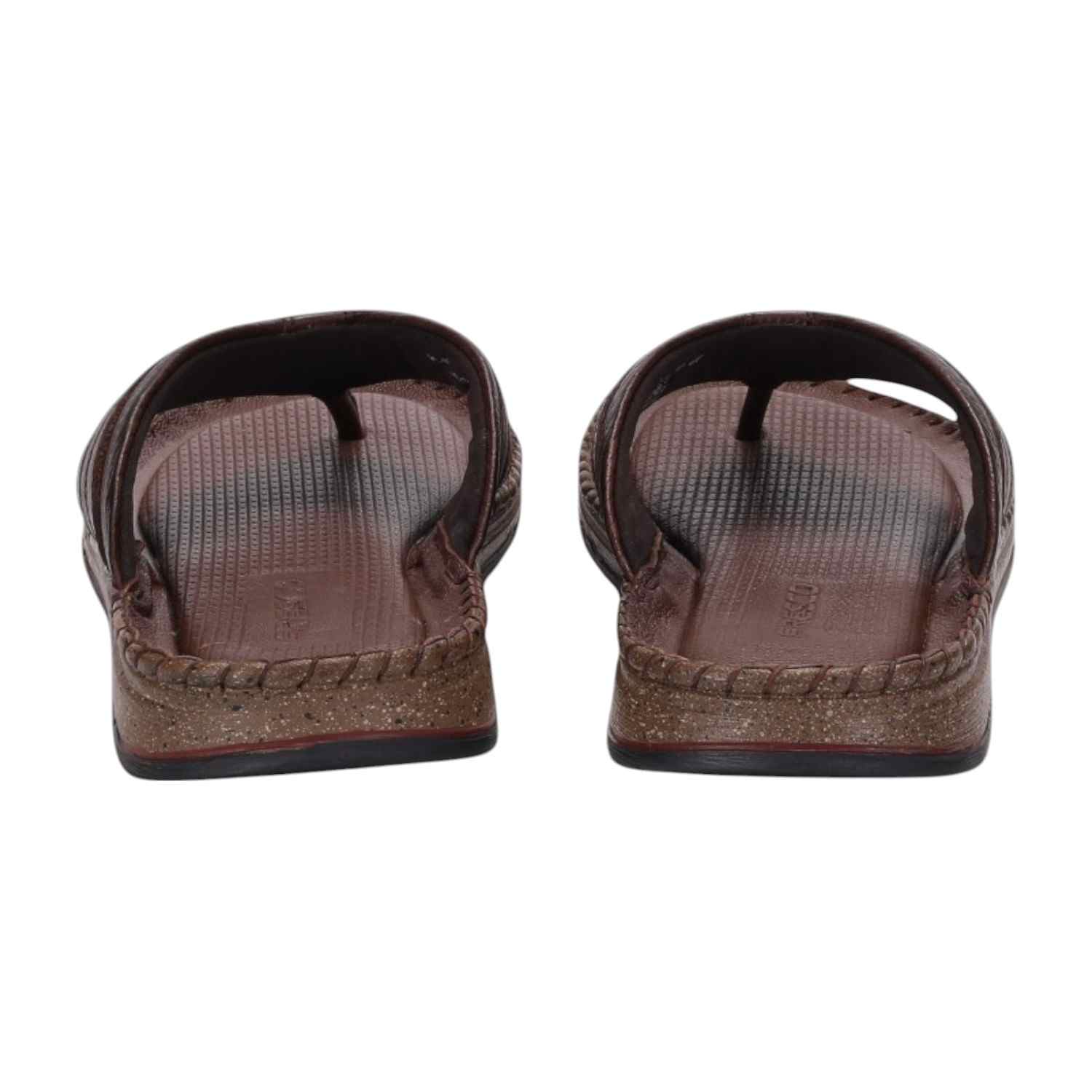 Men Brown Comfort Thongs