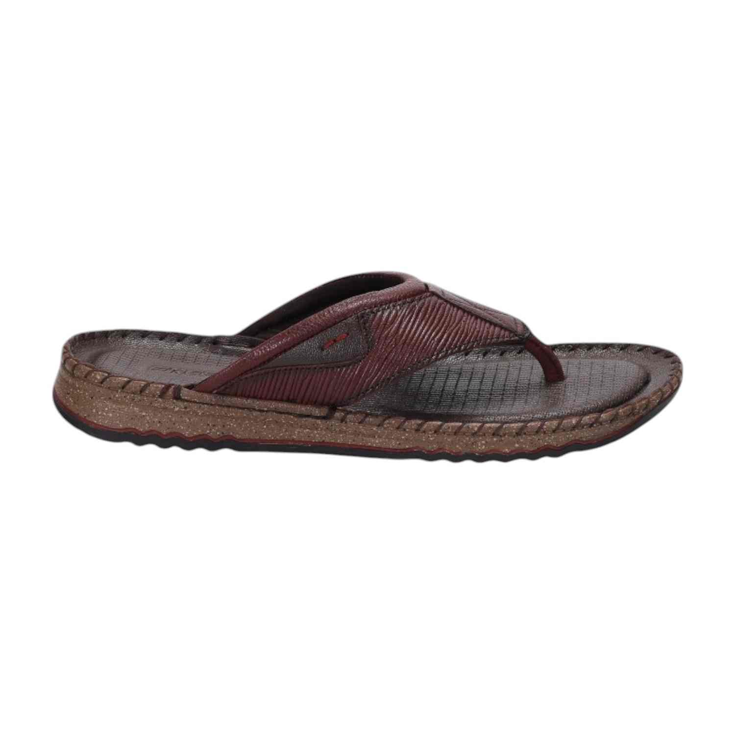 Men Bordo Comfort Thongs