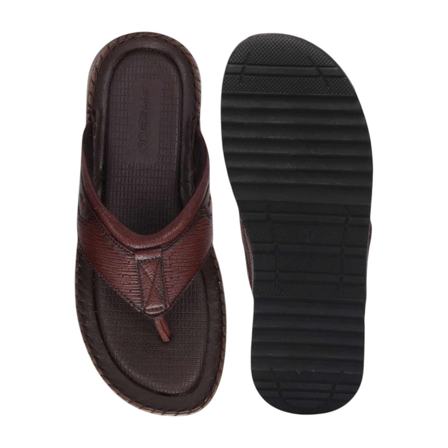 Men Bordo Comfort Thongs
