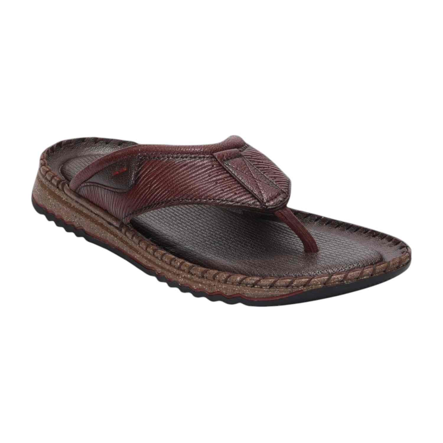 Men Bordo Comfort Thongs